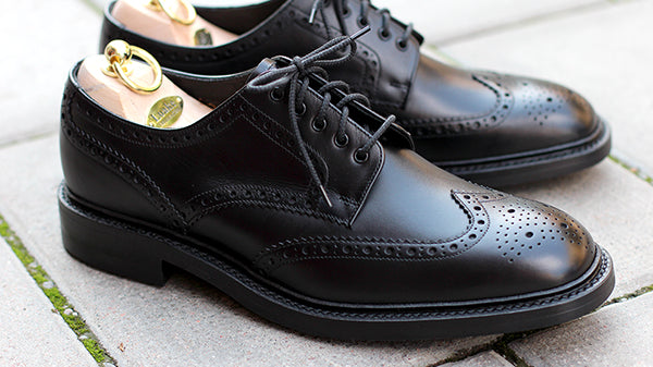 Loake 1880 Chester Black Calf Dainite
